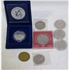 Image 1 : ASSORTED VINTAGE COLLECTOR TOKEN COINS