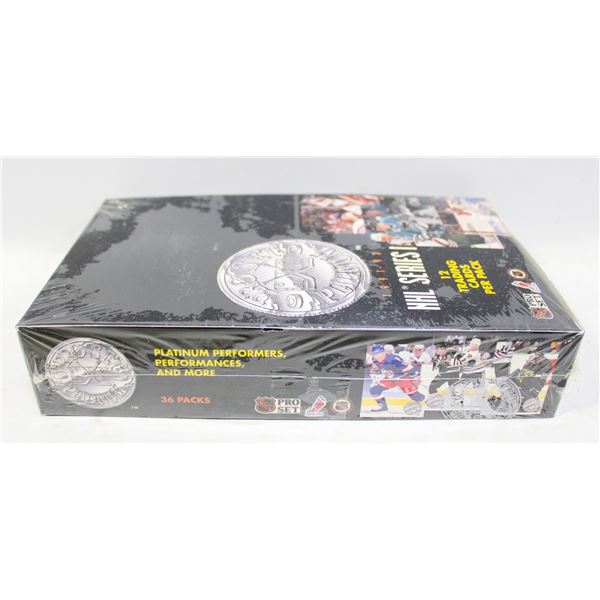 SEALED BOX 1991 PROSET PLATINUM HOCKEY CARDS