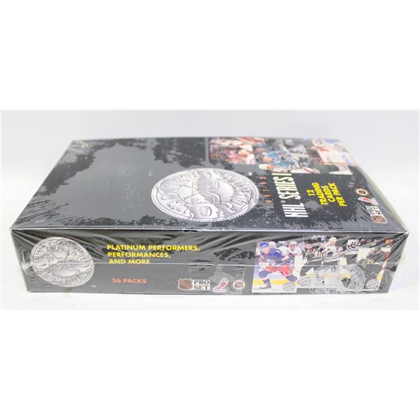 SEALED BOX 1991 PROSET PLATINUM HOCKEY CARDS