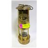 ANTIQUE BRASS WELSH MINERS LANTERN