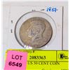 1967 SILVER US 50 CENT COIN