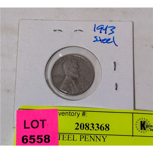 1943 US STEEL PENNY