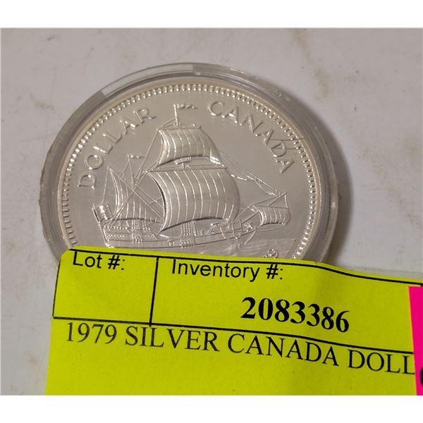 1979 SILVER CANADA DOLLAR COIN
