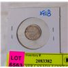 1918 SILVER CANADA 5 CENT COIN