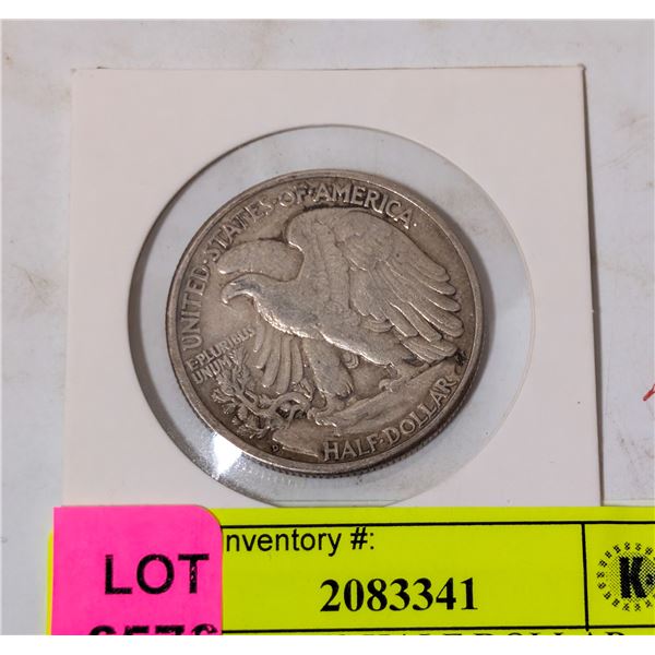 1941 SILVER US HALF DOLLAR