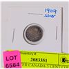 Image 1 : 1907 SILVER CANADA 5 CENT COIN
