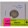 1921 SILVER CANADA 10 CENT COIN