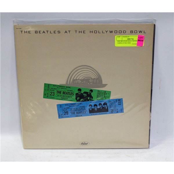 THE BEATLES HOLLYWOOD BOWL 33RPM LP RECORD