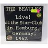 Image 1 : THE BEATLES LIVE HAMBURG 33RPM LP RECORD
