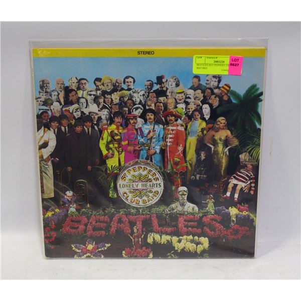 BEATLES SGT PEPPERS 33RPM LP RECORD