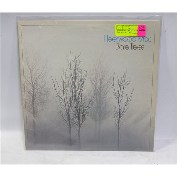 FLEETWOOD MAC BARE TREES 33RPM LP RECORD