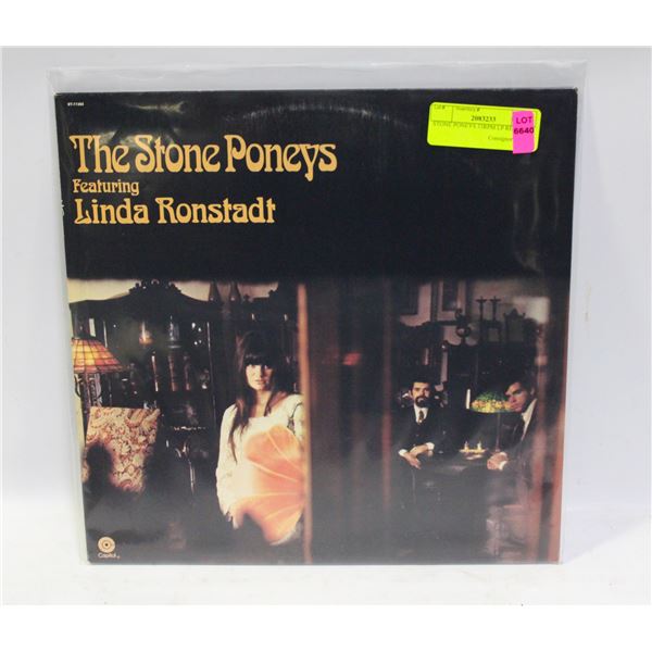 STONE PONEYS 33RPM LP RECORD