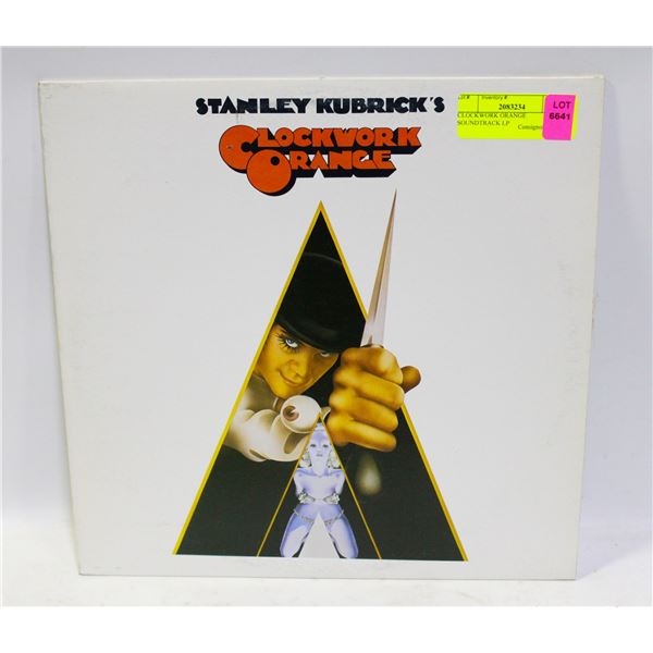 CLOCKWORK ORANGE SOUNDTRACK LP