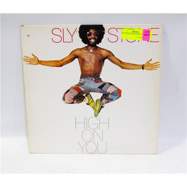 SLY STONE HIGH ON YOU LP