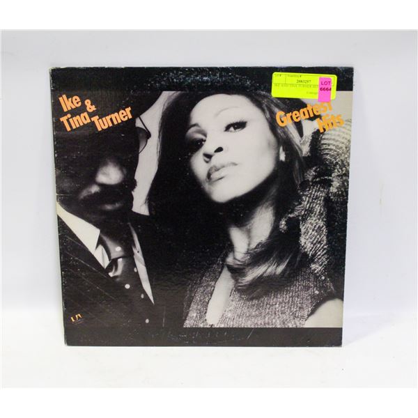 IKE AND TINA TURNER HITS LP