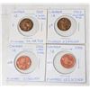 Image 1 : LOT OF 4 COLLECTIBLE PENNIES