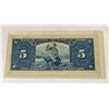 Image 2 : 1937 CANADA $5 BANKNOTE DC3516412
