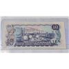 Image 2 : 1971 CANADA $10 BANKNOTE. MAJOR CUTTING ERROR