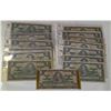 Image 1 : LOT OF 14 CANADA 1937 $1 BANKNOTES. VARIOUS SIGS