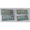 Image 1 : LOT OF 5 CANADA 1954 $1 MP REPLACEMENTS