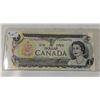 Image 1 : 1973 CANADA $1 BANKNOTE PRINT OUT OF REGISTER