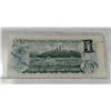 Image 2 : 1973 CANADA $1 BANKNOTE PRINT OUT OF REGISTER