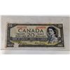 Image 1 : 1954 CANADA $20 BANKNOTE DEVIL?S FACE