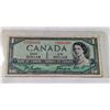 Image 1 : 1954 CANADA $1 BANKNOTE TWO DIGIT RADAR