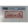 Image 2 : 1954 CANADA $2 BANKNOTE. MP CERTIFIED