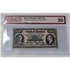 Image 1 : 1935 BANK OF MONTREAL $20 BANKNOTE. CERTIFIED.