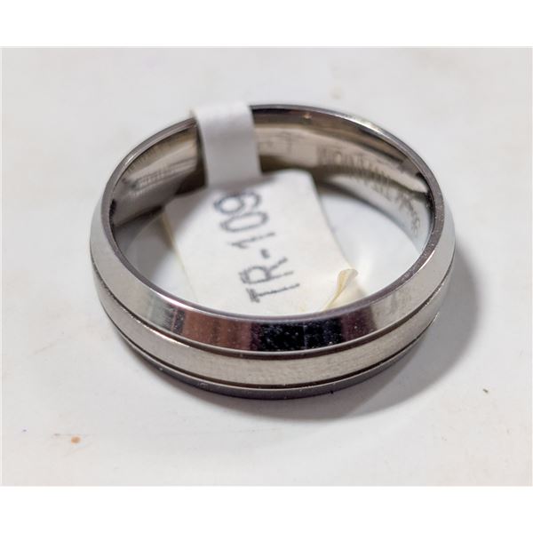 TITANIUM RING UNISEX SIZE 11