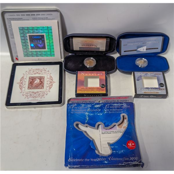 TRIO OF MILLENIUM COIN SETS