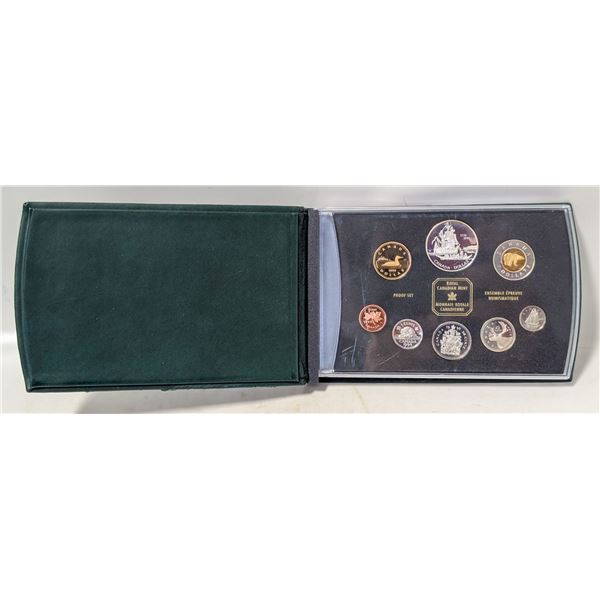 1999 CANADA DOUBLE DOLLAR PROOF COIN SET. JUAN
