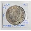 Image 1 : 1921 USA MORGAN SILVER DOLLAR 900 SILVER