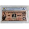 Image 1 : 1859 COLONIAL BANK $4 BANKNOTE 668 CERTIFIED