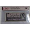 Image 1 : 1954 CANADA $10 BANKNOTE CERTIFIED