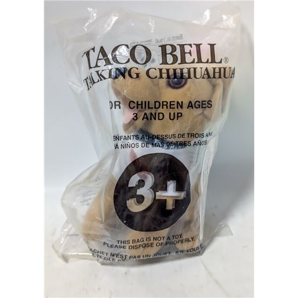 TACO BELL TALKING CHIHUAHUA PLUSH TOY