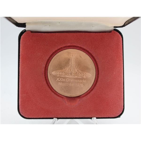 1976 MONTREAL OLYMPICS PARTICIPATION MEDALLION
