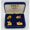 Image 1 : 1992 ALBERTVILLE OLYMPICS PIN SET – VISA