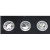 Image 1 : SET OF 3 FINE SILVER $20 COINS PRINCE GEORGE