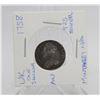 1758 UK 1 SHILLING SILVER COIN