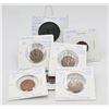 Image 1 : LOT OF 7 COLLECTIBLE CANADA COPPERS