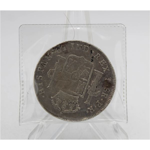 1790 BOLIVIA 8 REALES SILVER COIN