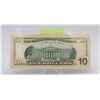 Image 2 : LOT OF TWO $10 CONSECUTIVE USA FEDERAL RESERVE