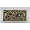 Image 1 : 1896 CUBA 1 PESO BANKNOTE. UNCIRCULATED.