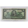 Image 1 : 1937 CANADA $1 BANKNOTE. SCARCE OSBORNE