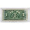Image 2 : 1937 CANADA $1 BANKNOTE. SCARCE OSBORNE