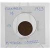 1923 CANADA 1 CENT COIN. KEY DATE.