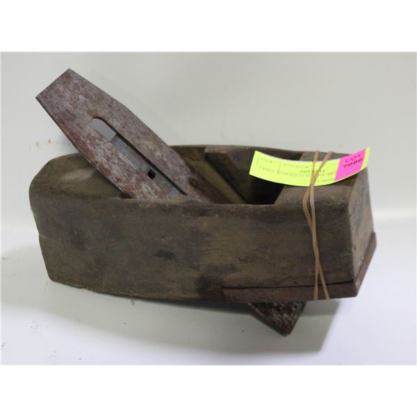 1800S WOODEN PLANE BLOCK TOOL