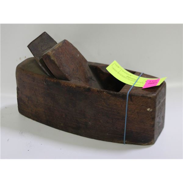 1800S WOODEN PLANE BLOCK TOOL